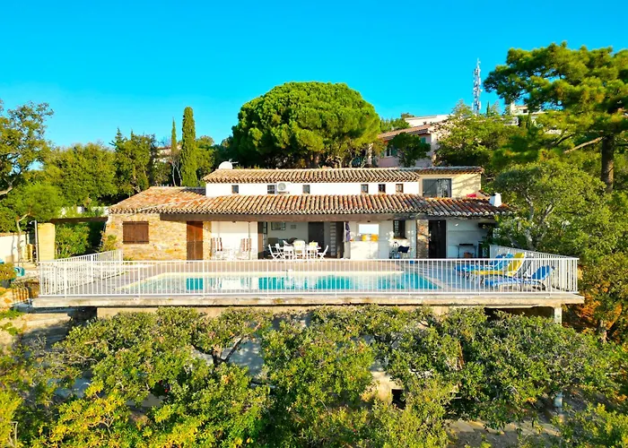 Villa Crystal River, Piscine Privee & Vue Mer Sur Golfe De Saint Tropez