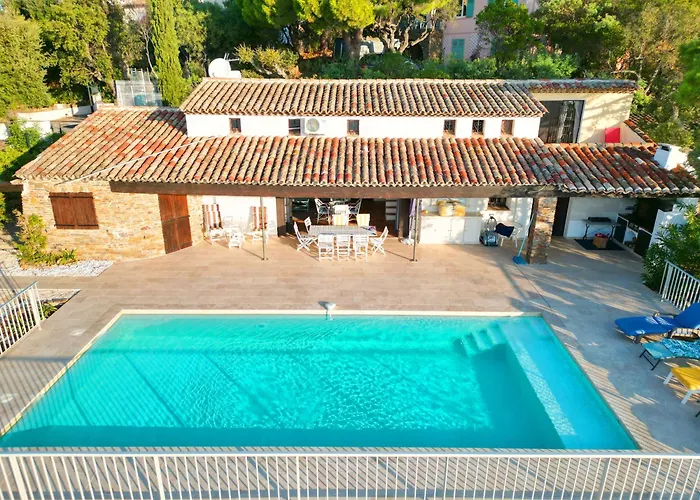 Villa Crystal River, Piscine Privee & Vue Mer Sur Golfe De Saint Tropez